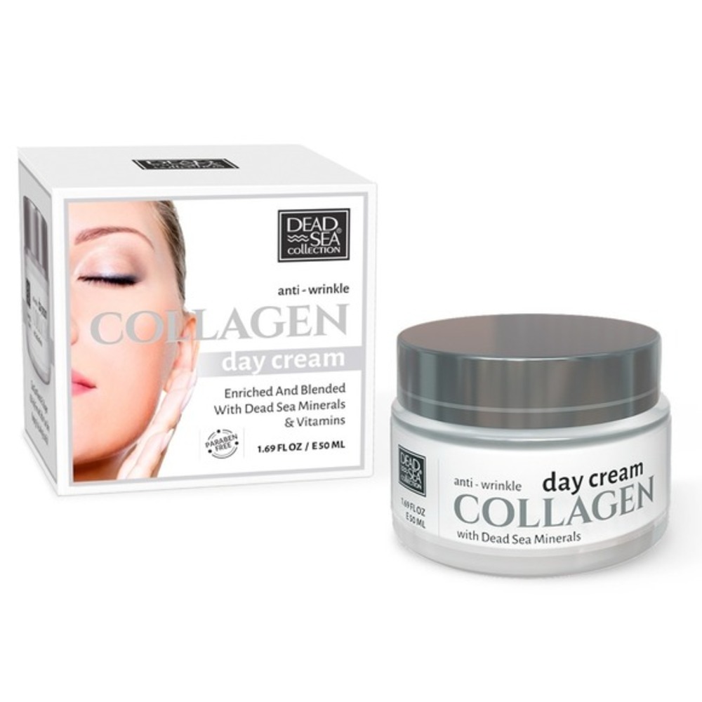 Dead‎ Sea Collection Collagen Anti-Wrinkle Day Cream Anti Aging Skin Care